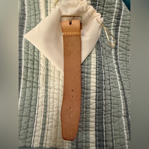 Authentic Louis Vuitton Vachetta Light Brown Leather Strap - Picture 5 of 6
